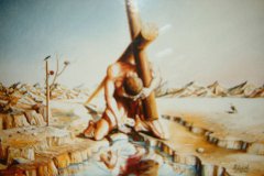 Hombre sediento